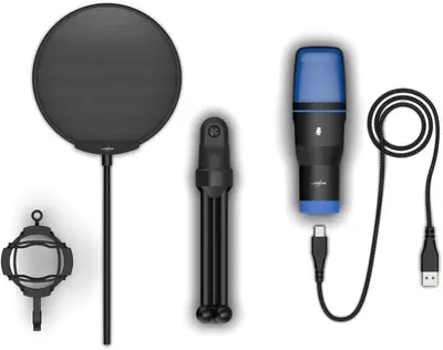 Hama uRage Stream 410HD Gaming Microphone Black – 2. kép