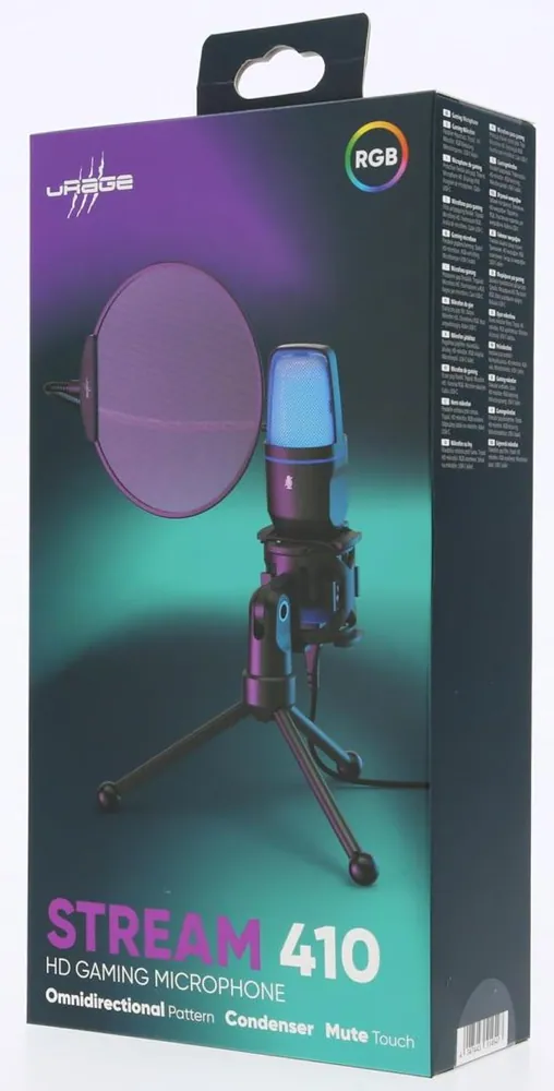 Hama uRage Stream 410HD Gaming Microphone Black – 3. kép