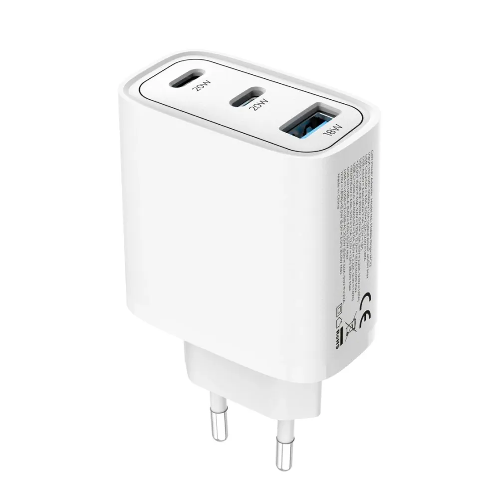 Mobile Origin GaN 40W Wall Charger MO13, 1 USB-A + 2 USB-C – 4. kép