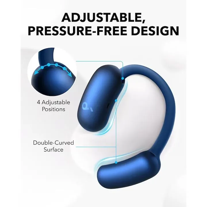 ANKER Soundcore AeroFit 2 Bluetooth Headset Blue – 3. kép