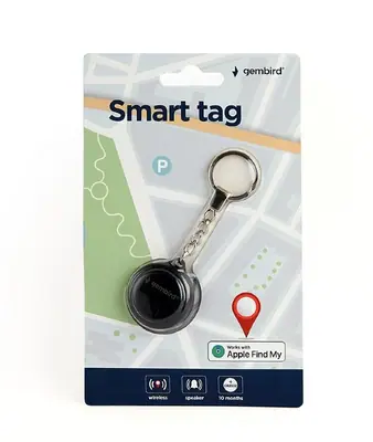 Gembird TA-TAG-01-BK Smart Tag Black – 2. kép
