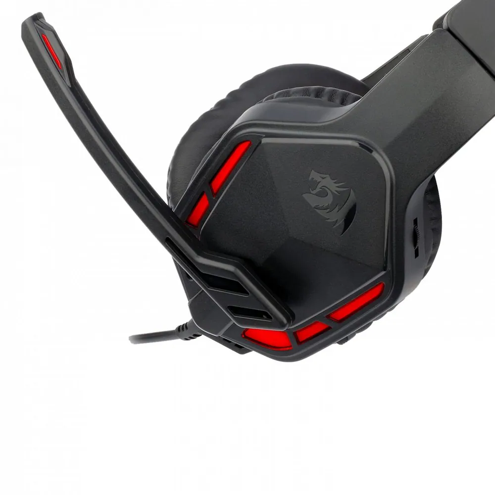 Redragon Themis Gaming Headset Black/Red – 6. kép