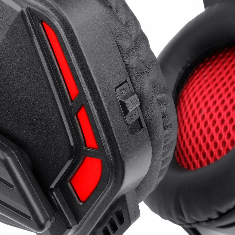 Redragon Themis Gaming Headset Black/Red – 8. kép