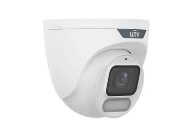 Uniview Easystar Colorhunter 2MP OwlView Wise-ISP turret dómkamera, 2.8mm fix objektívvel, mikrofonnal – 2. kép