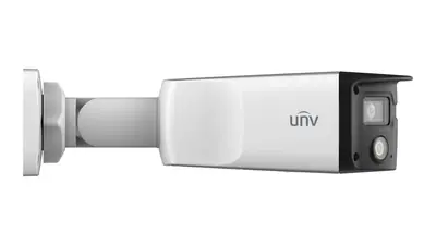 Uniview Prime-III 8MP (3840x1080) 180°-os széles látószögű ColorHunter csőkamera, 2x4mm fix objektívvel, dual mikrofonnal és hangszóróval – 2. kép