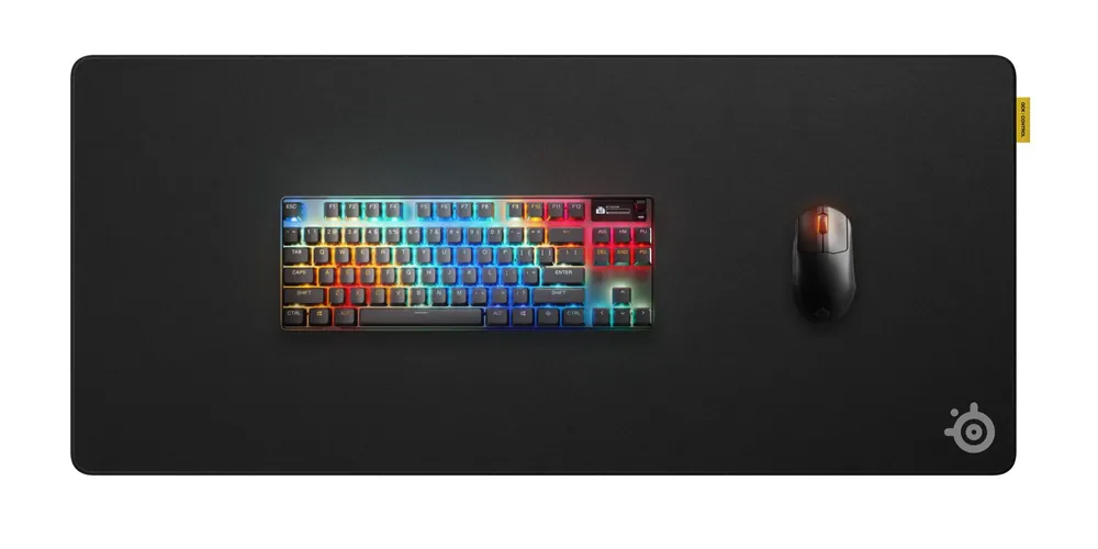 Steelseries QcK Perf XL - Control Egérpad Black – 3. kép
