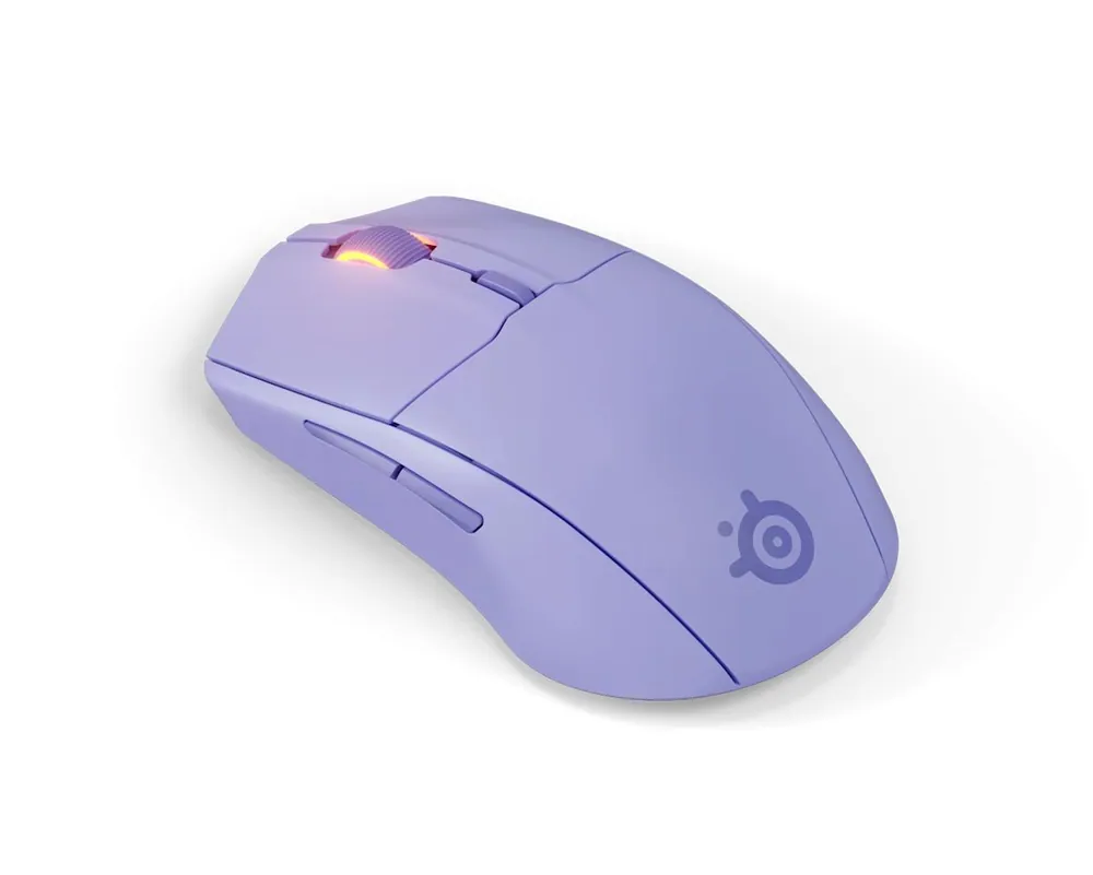 Steelseries Rival 3 Gen 2 Gaming Wireless Bluetooth Mouse Lavender – 5. kép