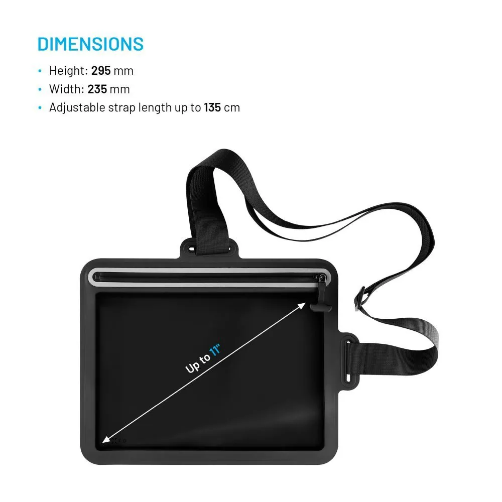 FIXED vízálló tablettok, fekete – 5. kép