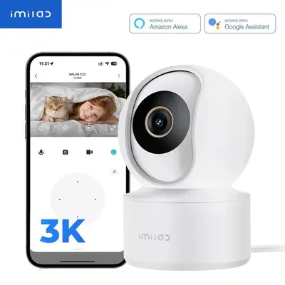 Xiaomi Imilab C22 3K WiFi Plug-in Indoor Camera White – 2. kép