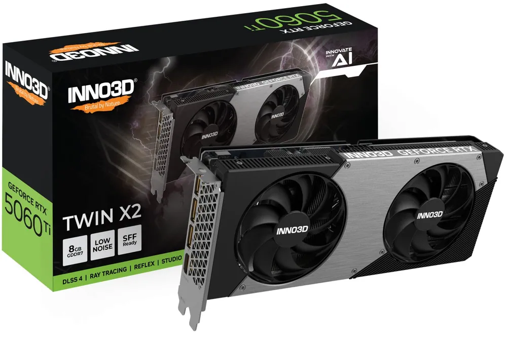 Inno3D GeForce RTX5060 Ti 8GB DDR7 Twin X2
