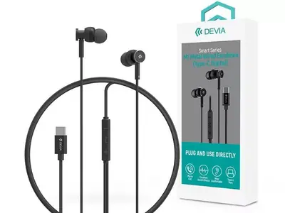 Devia ST108776 Smart Series M1 Metal In-Ear headset Black