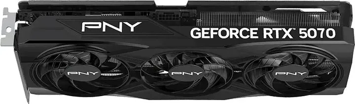 PNY GeForce RTX5070 12GB DDR7 GAMING TRIPLE FAN – 5. kép