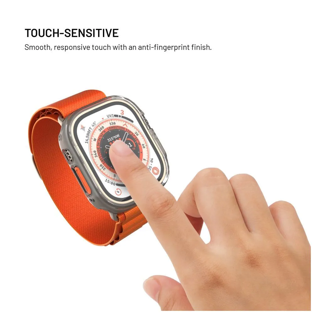 FIXED tok védő üveggel Apple Watch Ultra 49mm/Ultra 2 49mm, átlátszó – 6. kép