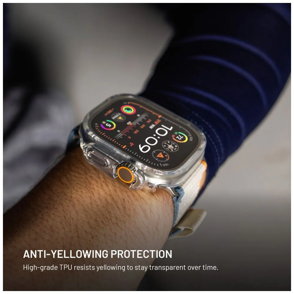 FIXED tok védő üveggel Apple Watch Ultra 49mm/Ultra 2 49mm, átlátszó – 8. kép
