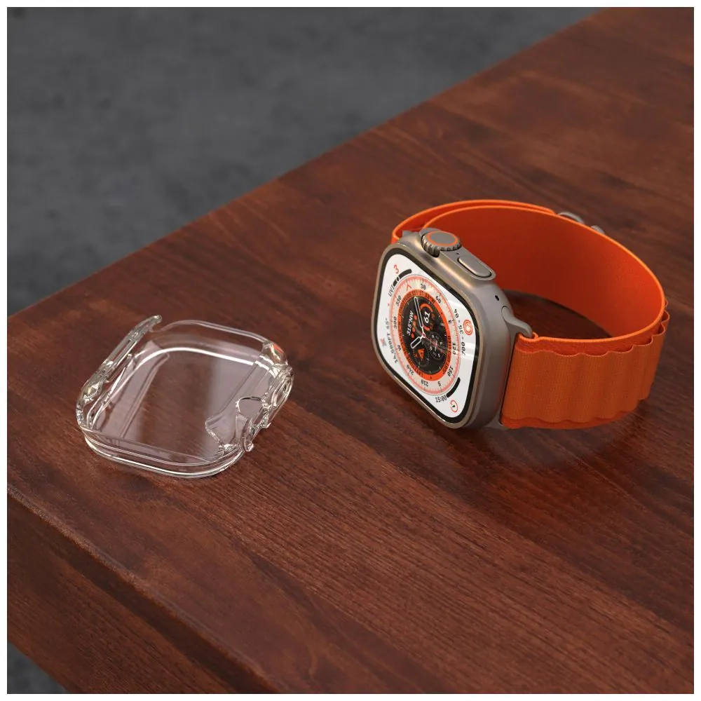 FIXED tok védő üveggel Apple Watch Ultra 49mm/Ultra 2 49mm, átlátszó – 9. kép