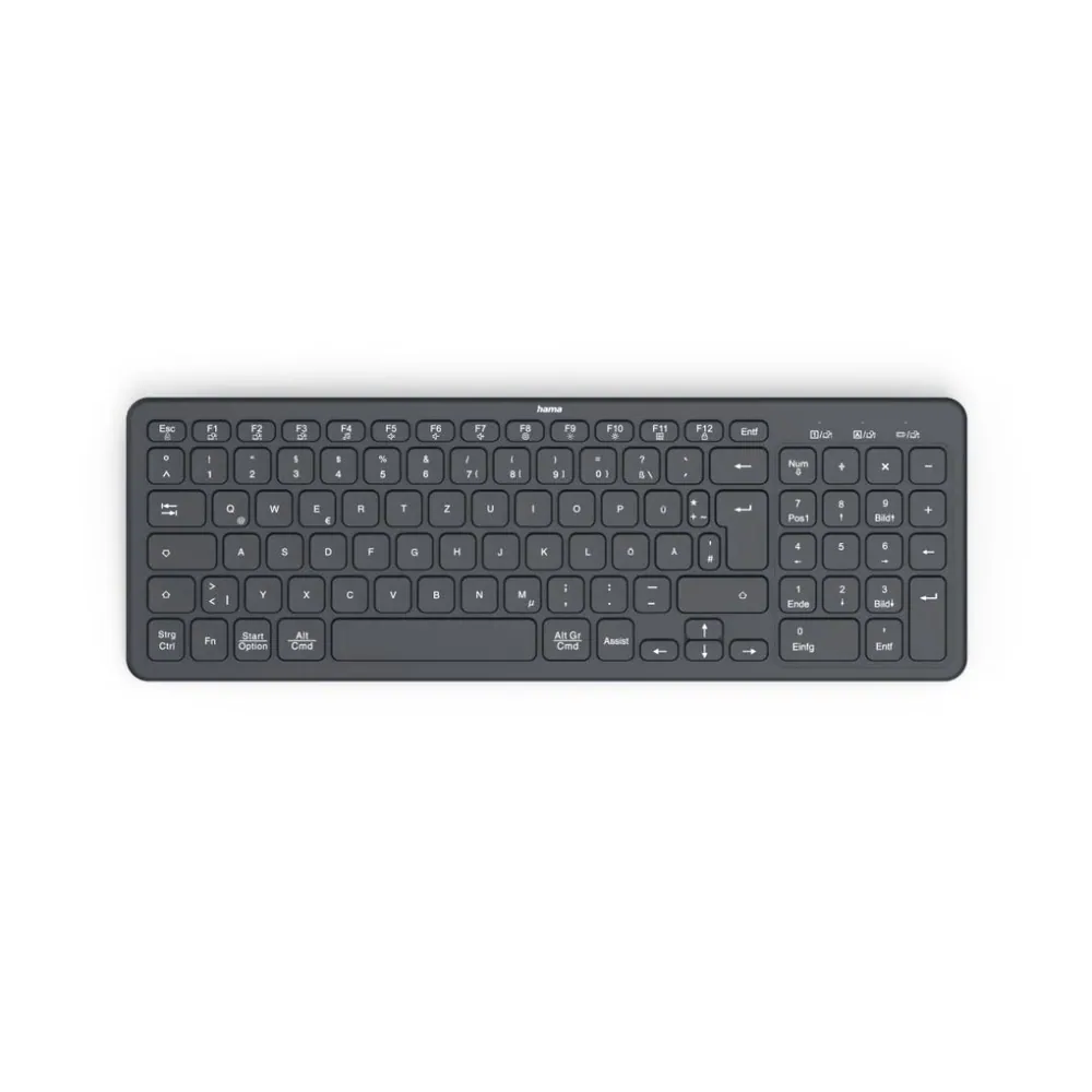 Hama WK-300 Wireless Bluetooth Keyboard Black HU