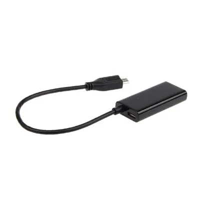 Gembird A-MHL-002 HDTV adapter 5-pin Black – 2. kép