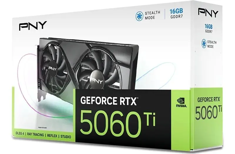 PNY RTX5060 TI 16GB DDR7 – 10. kép