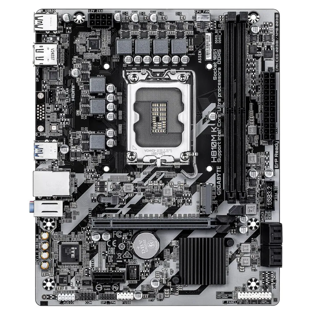Gigabyte H810M K – 2. kép