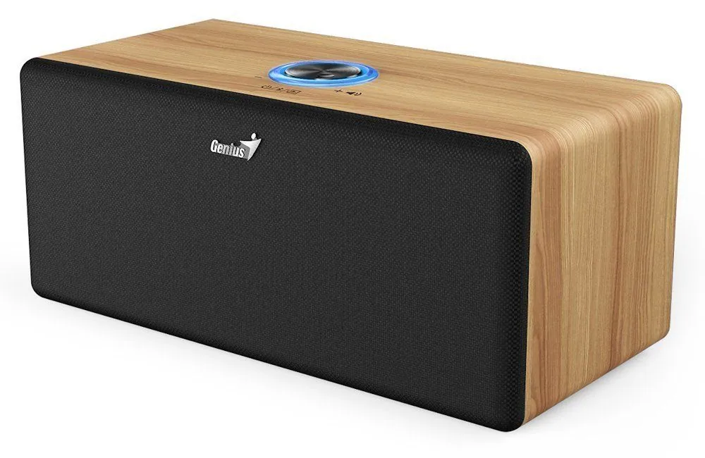 Genius SP-HF505BT Bluetooth Speaker Pine Wood – 4. kép