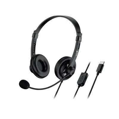 Genius HS-230U Headset Black USB-C – 2. kép