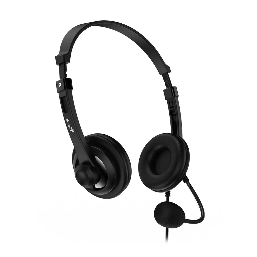 Genius HS-230U Headset Black USB-C – 3. kép