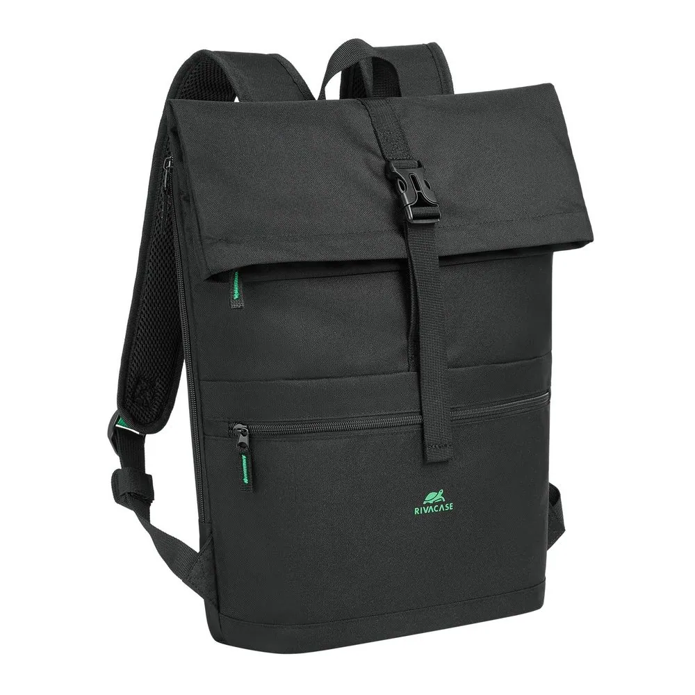 RivaCase 5567 Gremio Eco Rolltop 15L backpack 15,6" Black