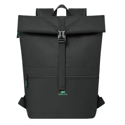 RivaCase 5567 Gremio Eco Rolltop 15L backpack 15,6" Black – 2. kép