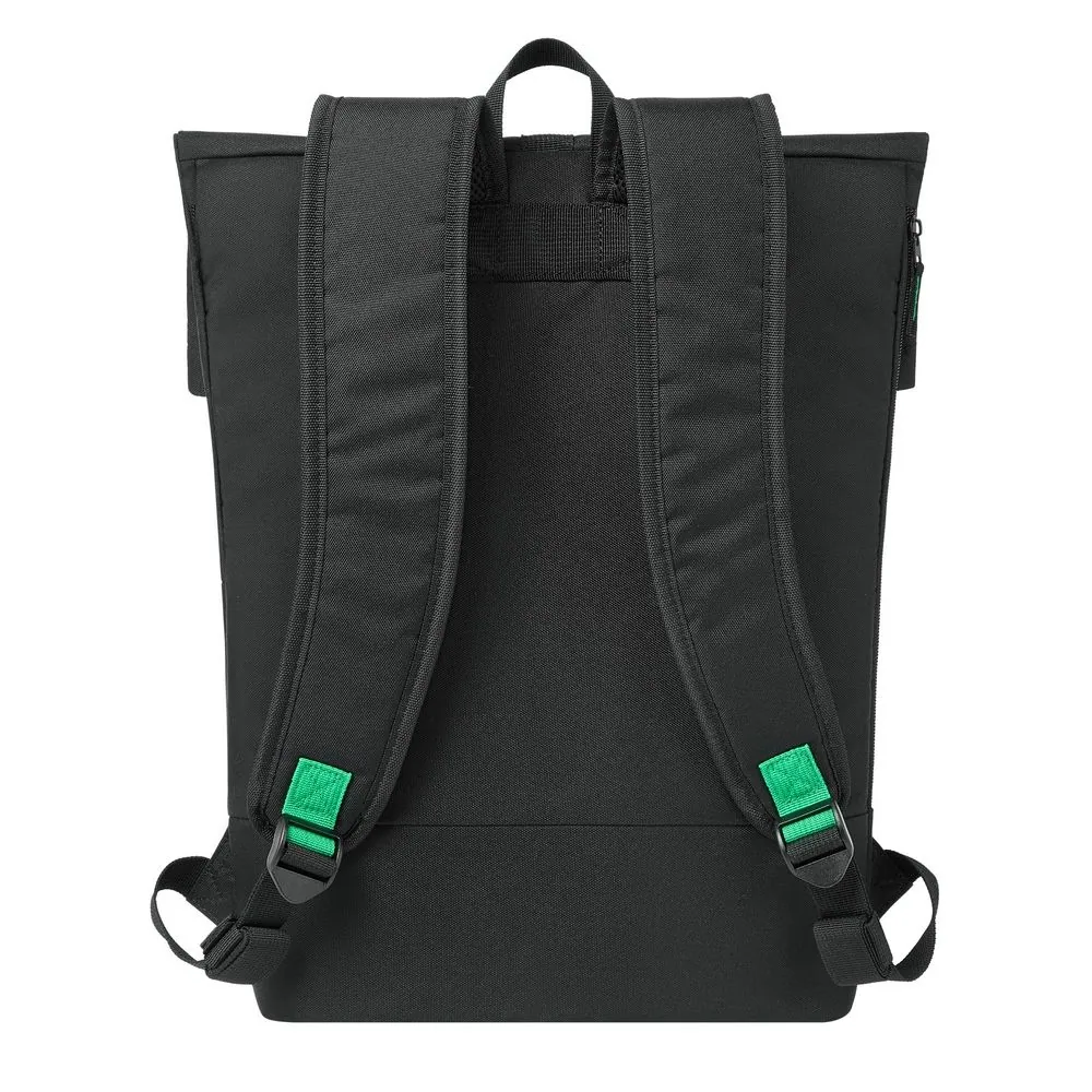 RivaCase 5567 Gremio Eco Rolltop 15L backpack 15,6" Black – 4. kép