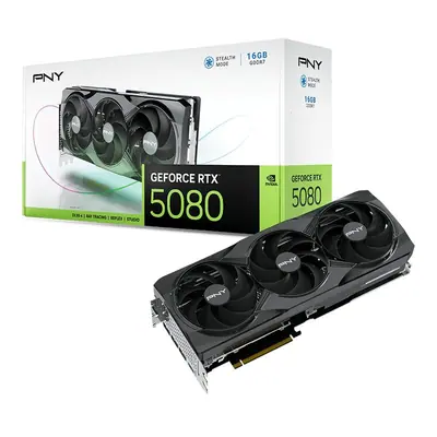 PNY GeForce RTX5080 16GB DDR7 Triple Fan