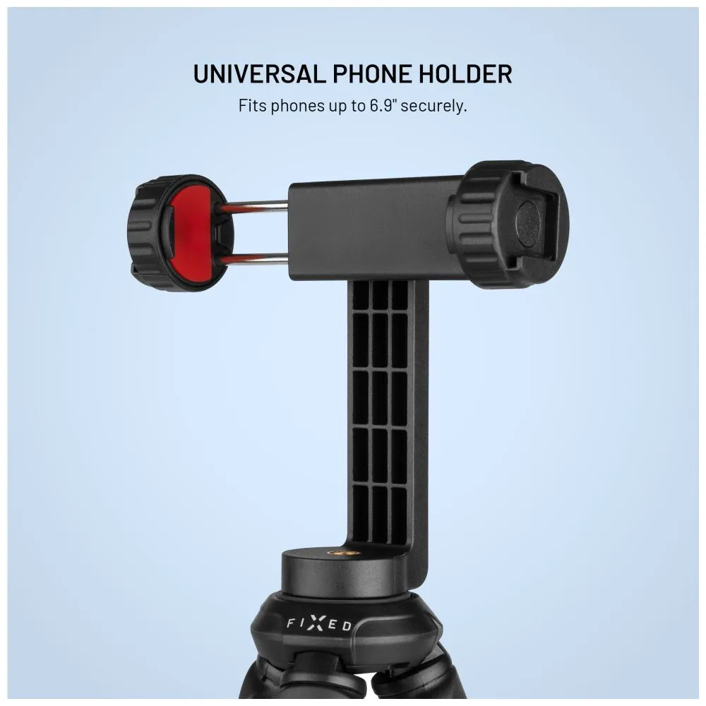 FIXED FlexibleCreator állvány 1/4" telefontartóval, fekete – 5. kép