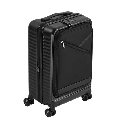 RivaCase 8180 ECO Hardshell expansion hand cabin luggage 20" Black – 2. kép