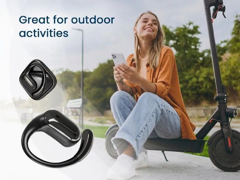 Gembird BT open-ear TWS Bluetooth Headset Black – 4. kép