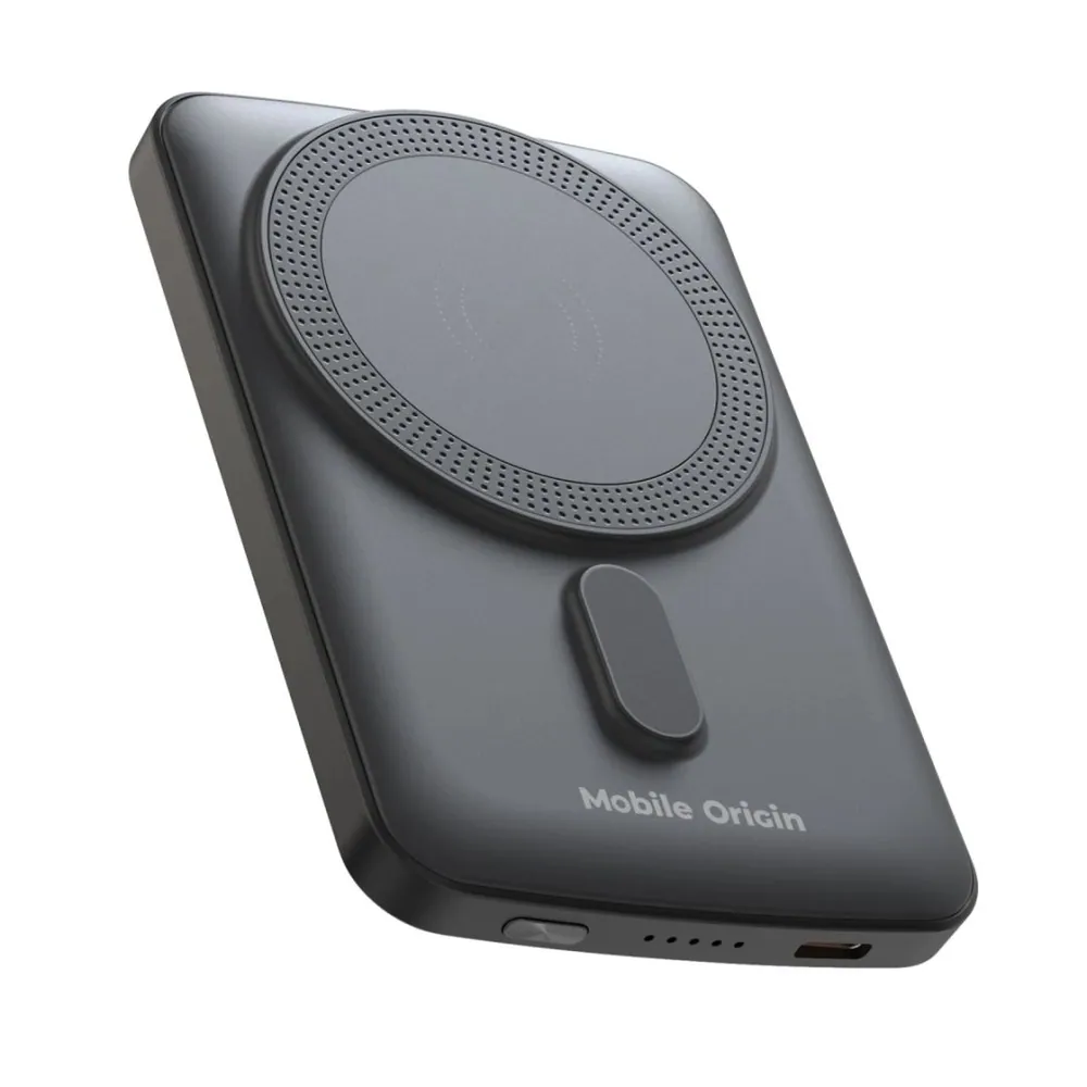 Mobile Origin Wireless Magnetic PowerBank 5000mAh Black – 2. kép