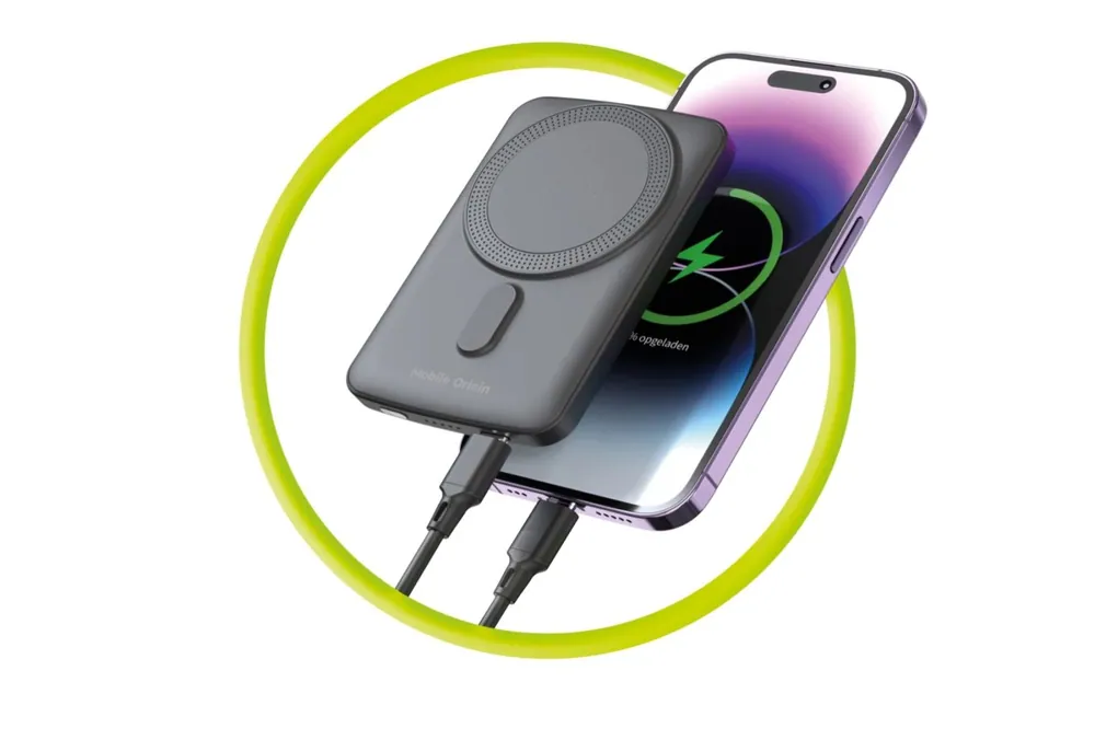 Mobile Origin Wireless Magnetic PowerBank 5000mAh Black – 8. kép