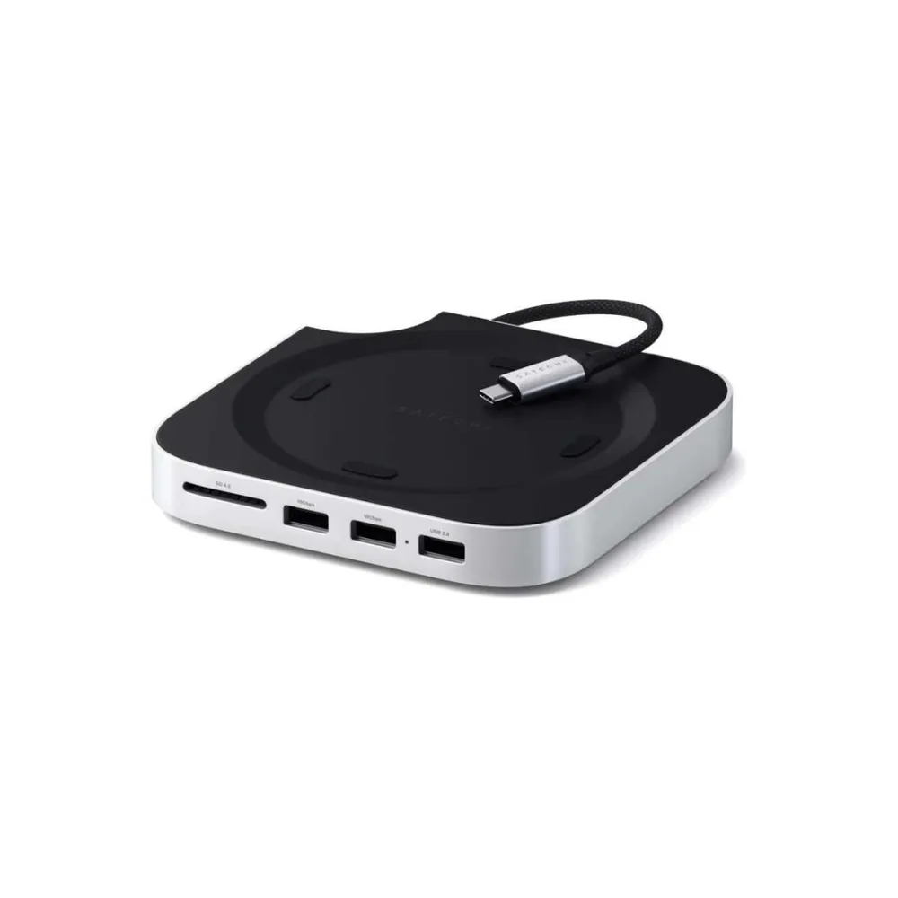 Satechi Mac Mini M4 Stand & Hub with SSD Enclosure