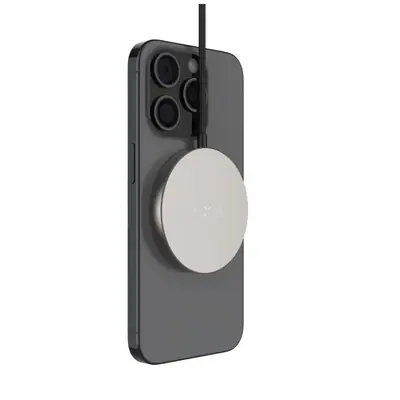 FIXED MagPad Slim Qi2 MagSafe Wireless töltő Titan – 2. kép