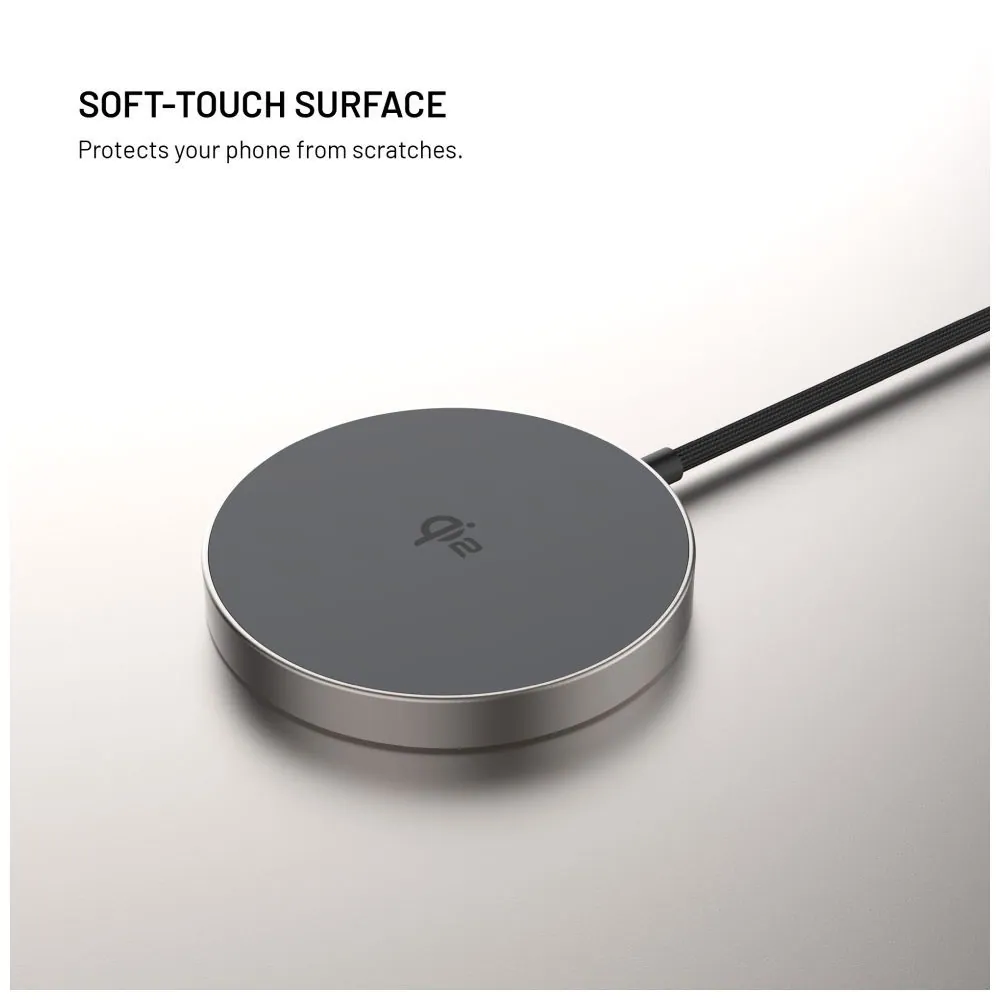 FIXED MagPad Slim Qi2 MagSafe Wireless töltő Titan – 7. kép