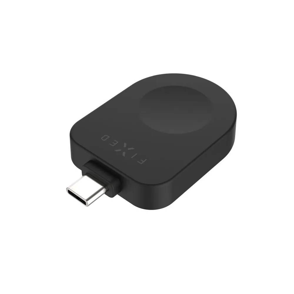 FIXED USB-C töltőadapter Apple Watch-hoz, Powerstation Uni készülékkel kompatibilis, fekete – 2. kép