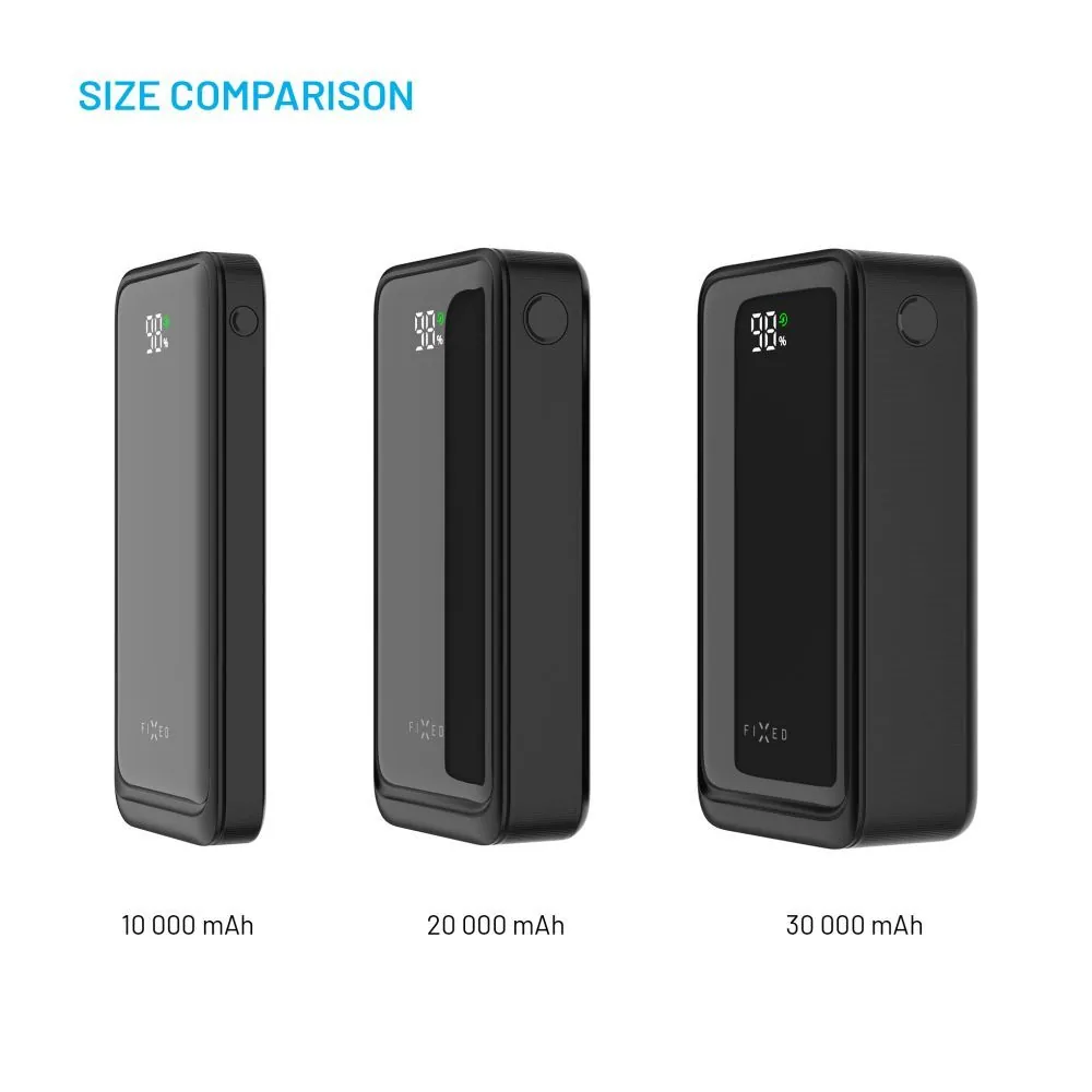 FIXED Zen2 PowerBank 10000 mAh Black – 6. kép