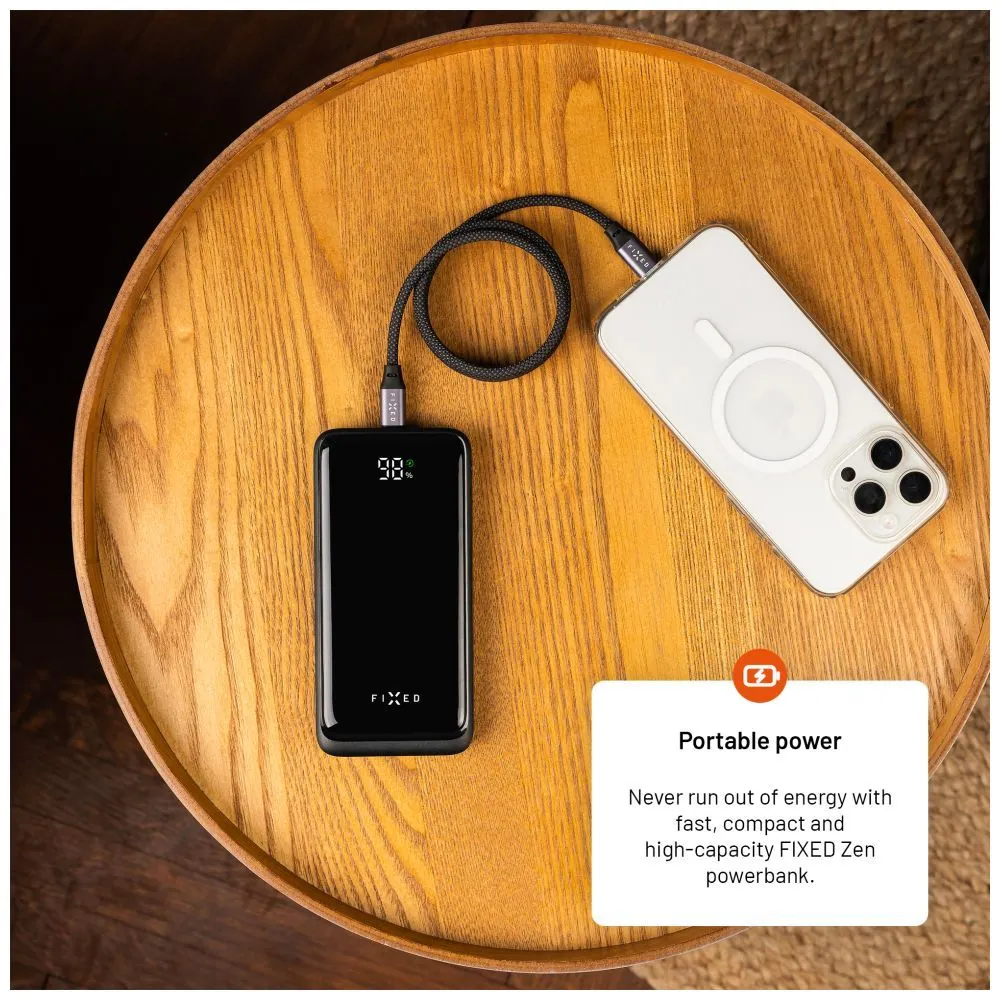FIXED Zen2 PowerBank 10000 mAh Black – 7. kép