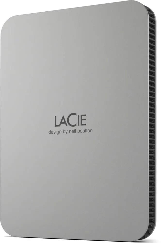 LaCie 2TB 2,5" USB3.1 Type-C Moon Silver
