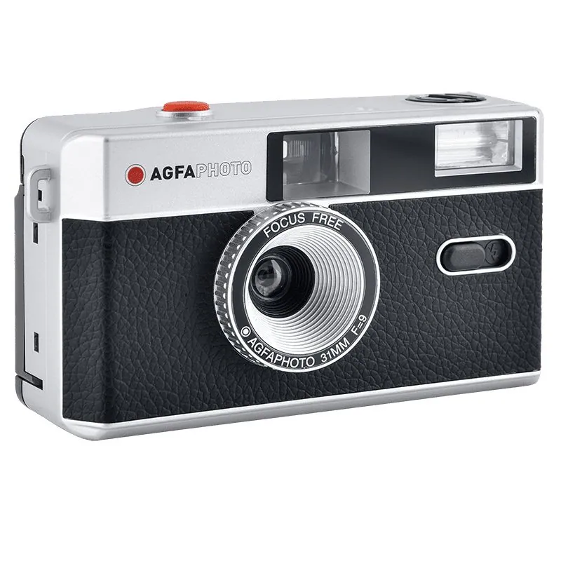 Agfaphoto Reusable Analog Film cameras 35mm Black
