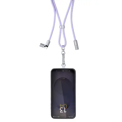 Intenso Cell Phone Charging Lanyard Cable 1,65m Purple – 2. kép