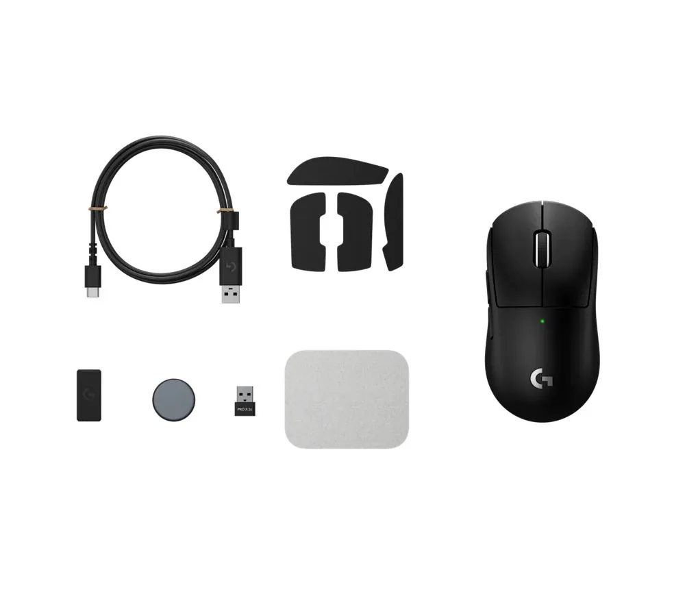 Logitech G Pro X Superlight 2C Wireless Gaming Mouse Black – 6. kép