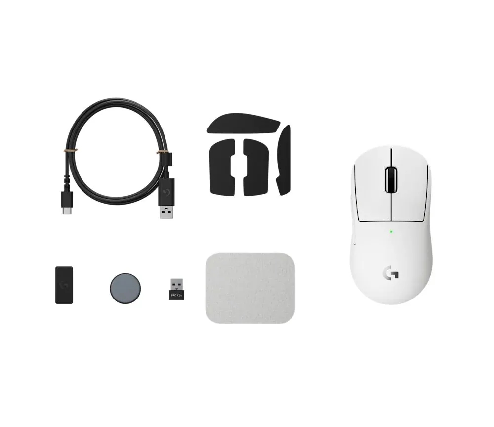 Logitech G Pro X Superlight 2C Wireless Gaming Mouse White – 6. kép