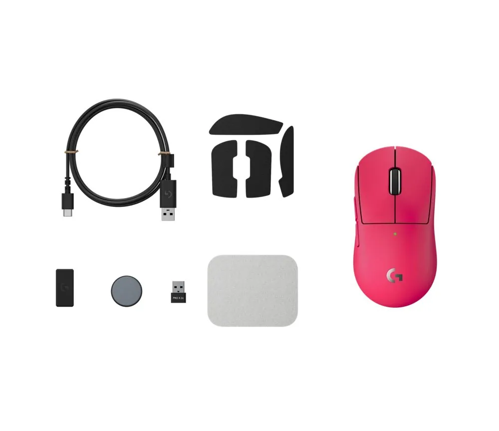 Logitech G Pro X Superlight 2C Wireless Gaming Mouse Pink – 6. kép