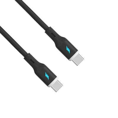 Akyga AK-USB-67 USB-C to USB-C 60W Cable 1m Black – 2. kép