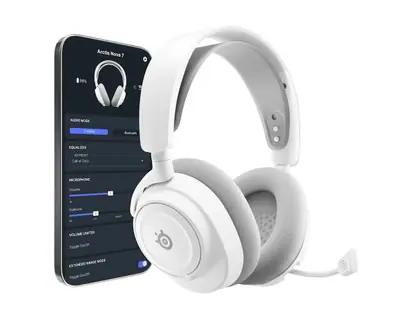 Steelseries Arctis Nova 7 Gen 2 Wireless Bluetooth Gaming Headset White – 2. kép