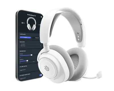 Steelseries Arctis Nova 7X Gen 2 Wireless Bluetooth Gaming Headset White – 2. kép
